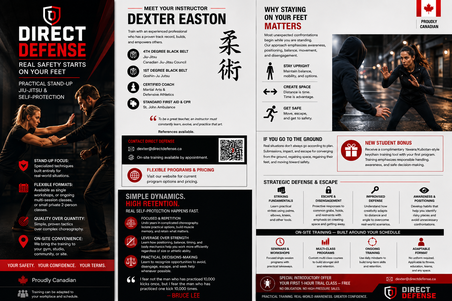 Direct Defense brochure